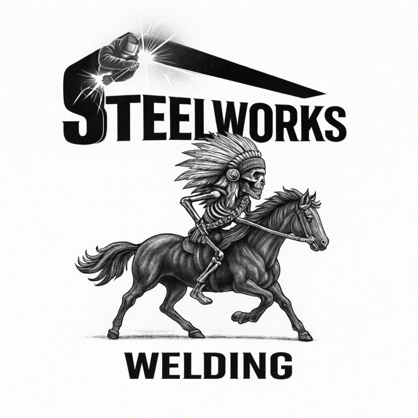 Stallion SteelWorks Welding logo